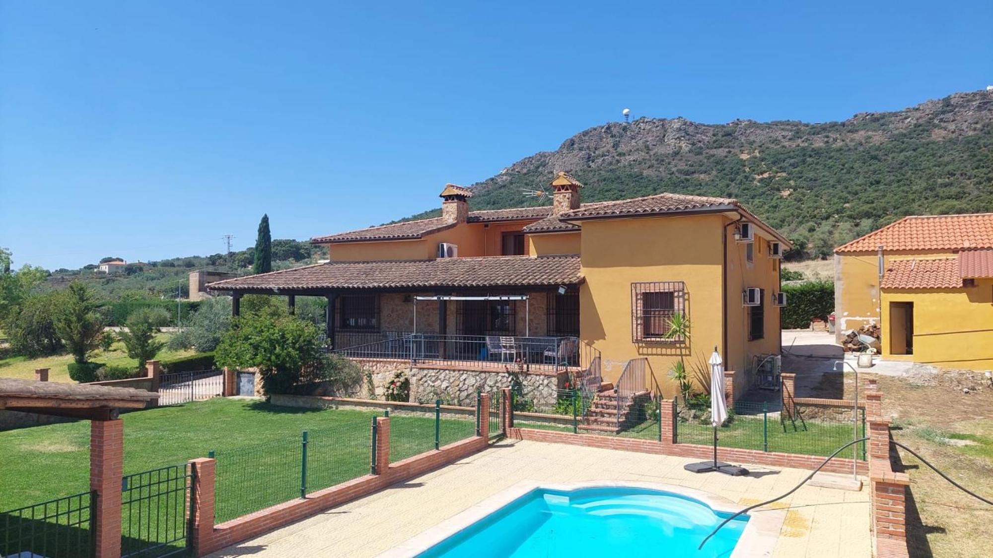 Casa Rural Dalia Sierra de Fuentes Esterno foto